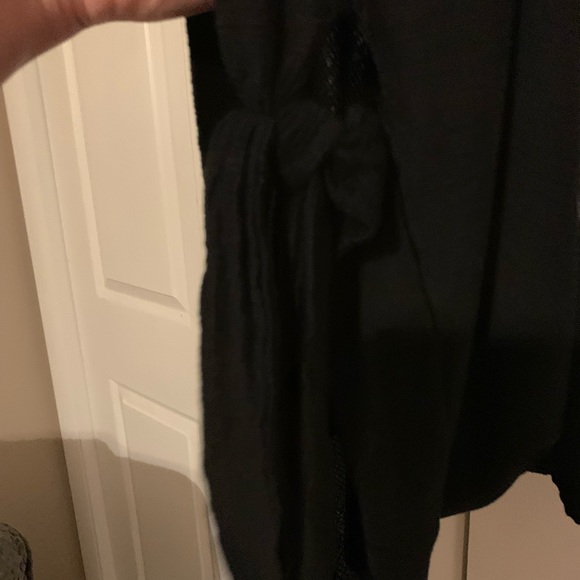 Cable & Gauge Womens Tie Hem Top, Large, Like New - Picture 7 of 13